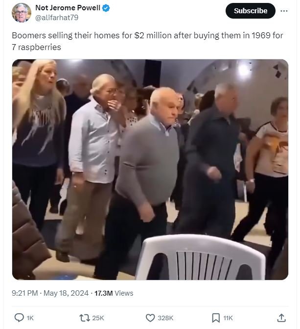 Not jerome powell alifarhat79 subscribe boomers selling their homes for s2 milli