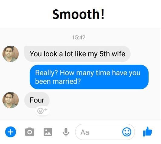 Smooth! 15.42 you look a lot like my sth wife really? how many time have you bee