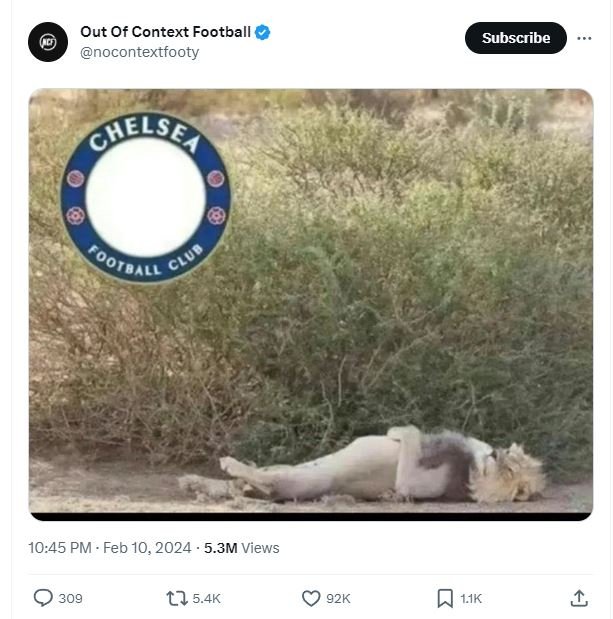 Out of context football nocontextfooty subscribe 10.45 pm . feb 10, 5.3m views 3