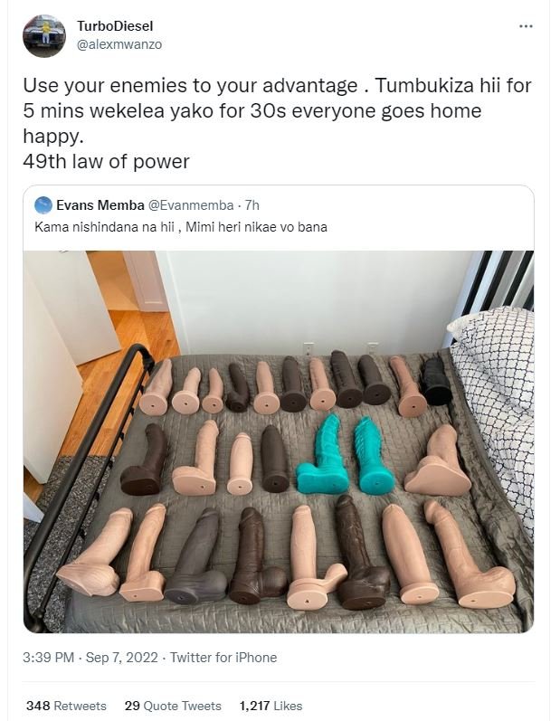 Turbodiesel alexmwanzo use your enemies to your advantage tumbukiza hii for 5 mi