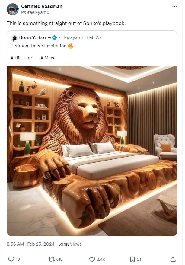 Certified roadman steenyamu this is something straight out of sonko's playbook.