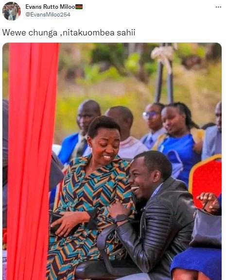 Evans rutto miloo evansmiloo254 wewe chunga ,nitakuombea sahii