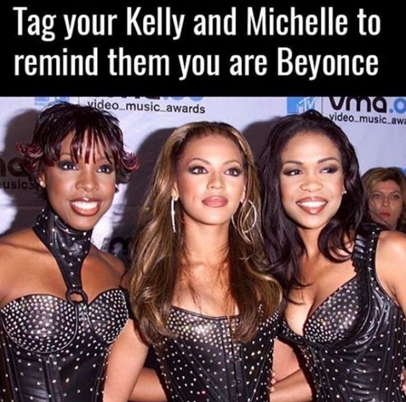Tag your kelly and michelle to remind them you are beyonce video_music_awards ui
