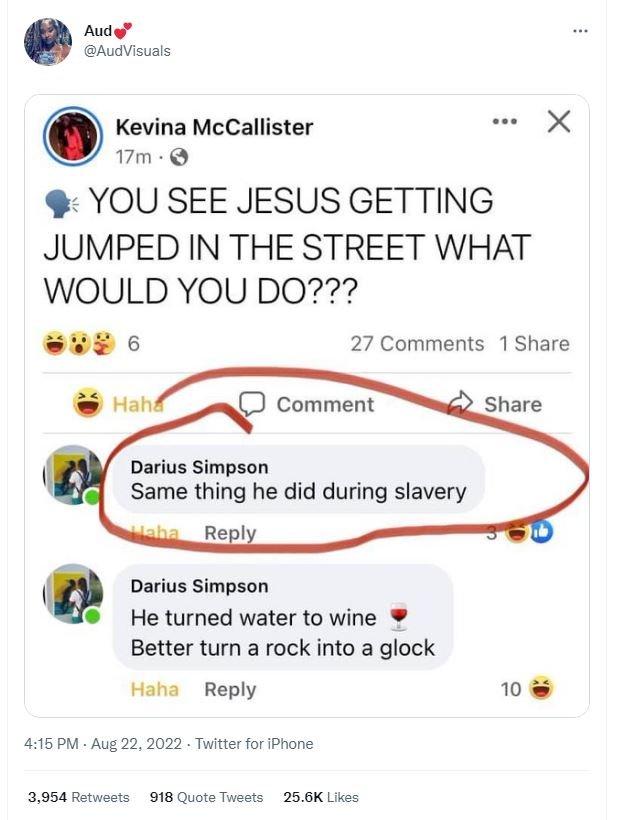 Aud audvisuals kevina mccallister 17m you see jesus getting jumped in the street