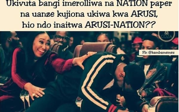 Ukivuta bangi imerolliwa na naiion paper na uanze kujiona ukiwa kwa arusi, hio n