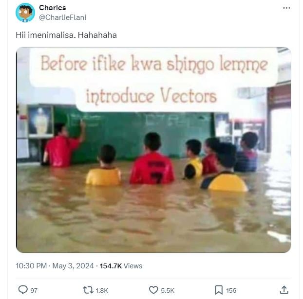 Charles charlieflani hii imenimalisa. hahahaha before ifike kwa shingo lemme int