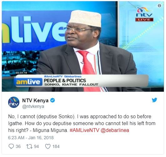 Nty juive amlive people politics sonko, igathe fallout ntv kenya ntvkenya no can