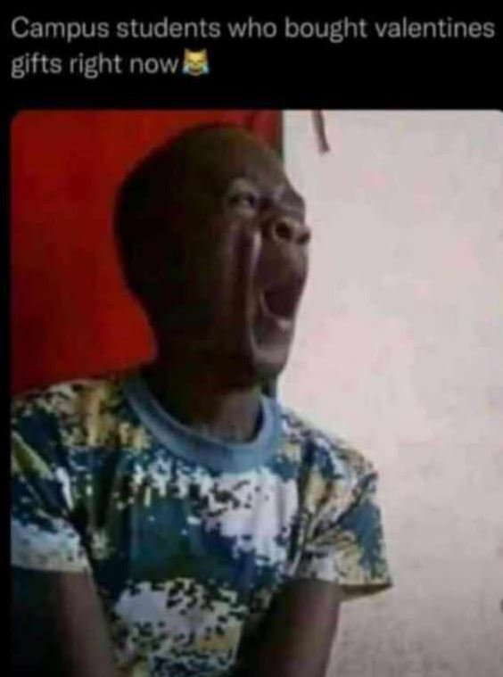 Campus students who bought valentines gifts right now