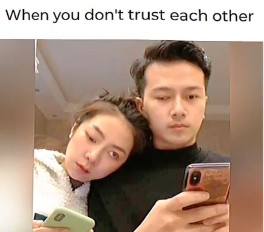 When you don't trust each other