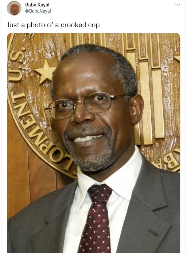 Baba Kayai BabaKayai Just a photo of a crooked cop 3