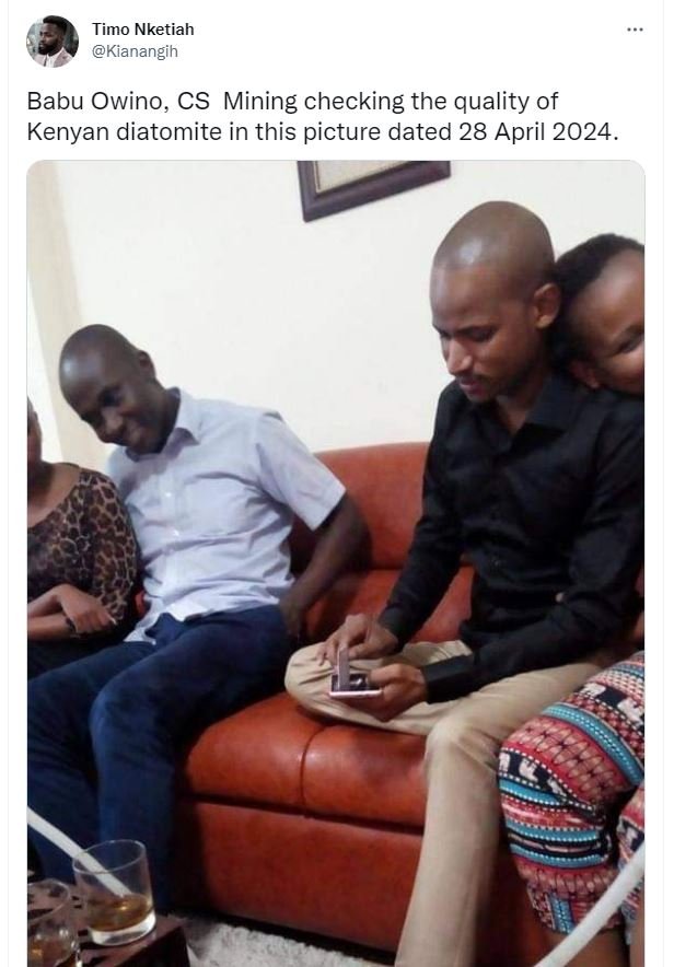 Timo nketiah kianangih babu owino, cs mining checking the quality of kenyan diat