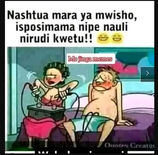 Nashtua mara ya mwisho, isposimama nipe nauli nirudi kwetu? c2 mojingamemes ouol