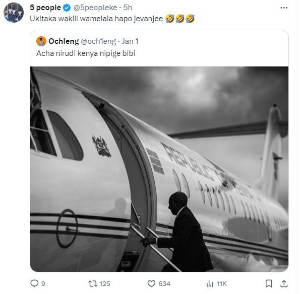 5 people 5peopleke 5h ukitaka wakili wamelala hapo jevanjee 202 ochleng ochleng