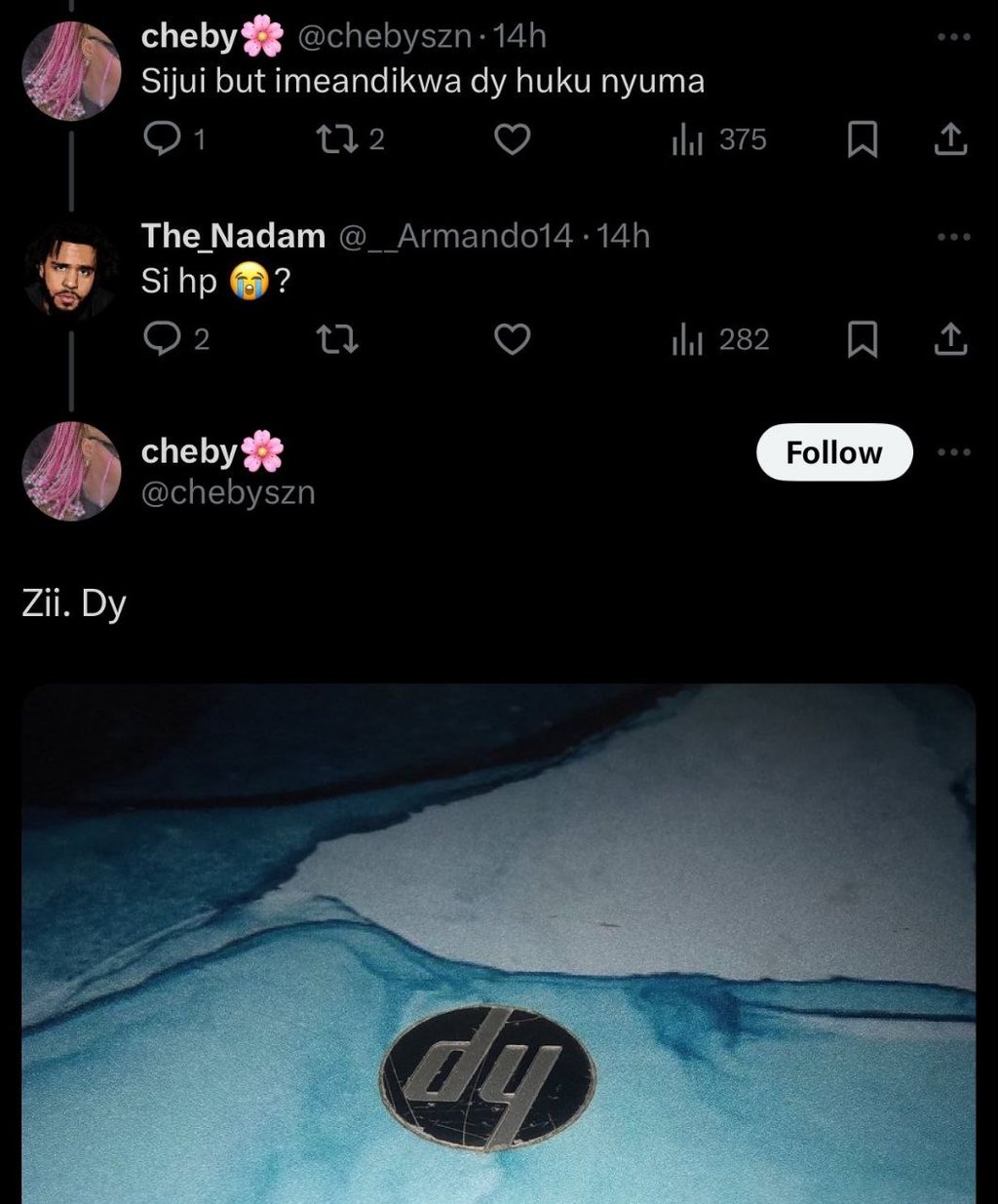 Cheby chebyszn 14h sijui but imeandikwa dy huku nyuma 0 1 l2 2 ılıl 375 the_nada