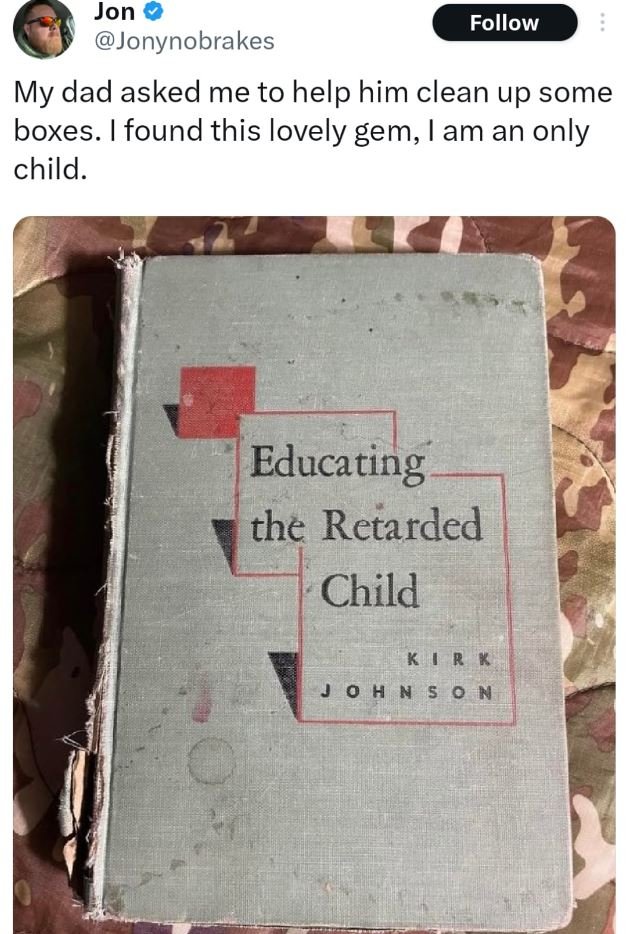 Jon jonynobrakes follow my dad asked me to help him clean up some boxes_ found t