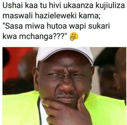 Ushai kaa tu hivi ukaanza kujiuliza maswali hazieleweki kama sasa miwa hutoa wap