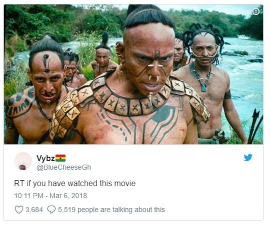 Vybz bluecheesegh rt if you have watched this movie 10.11 pm mar 6, 3,684 2 5,51