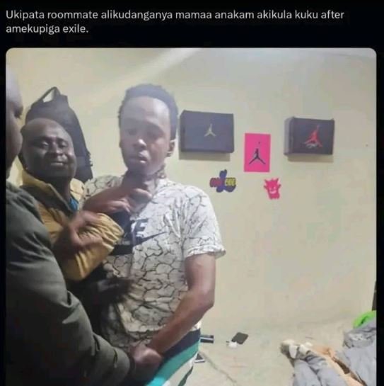 Ukipata roommate alikudanganya mamaa anakam akikula kuku after amekupiga exile.