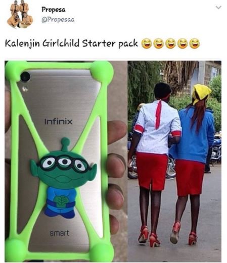 Propesa propesaa kalenjin girlchild starter pgck infinix smart
