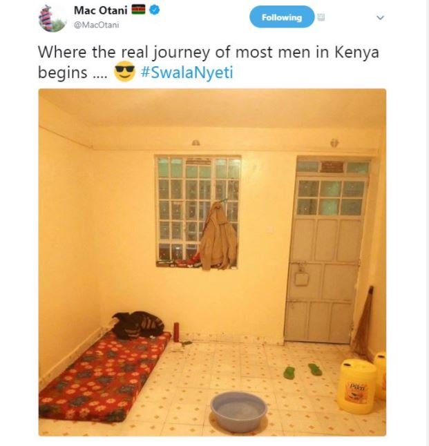 Mac otani macotani following where the real journey of most men in kenya begins
