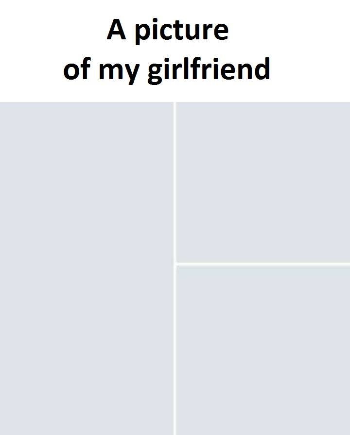 A picture of my girlfriend