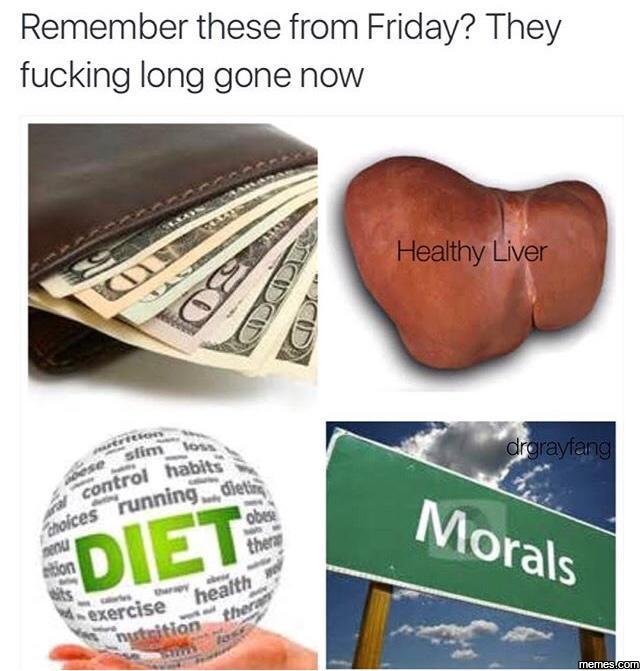 Remember these from friday? they fucking long gone now healthy liver ifr habitz