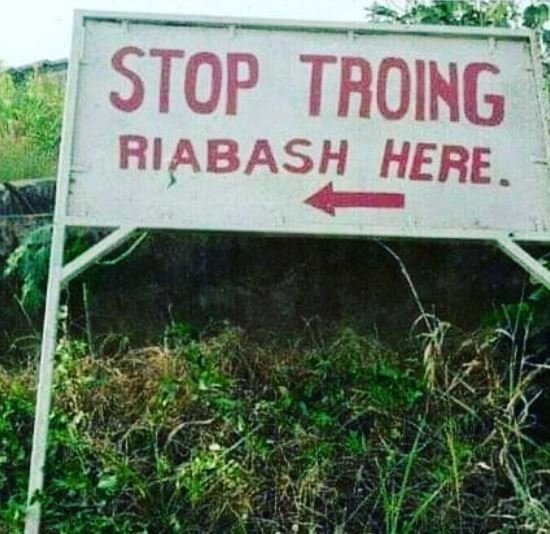 Stop troing riabash here_