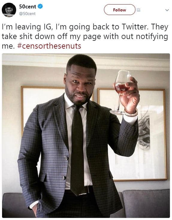 5ocent socent follow im leaving ig, i'm going back to twitter. they take shit do