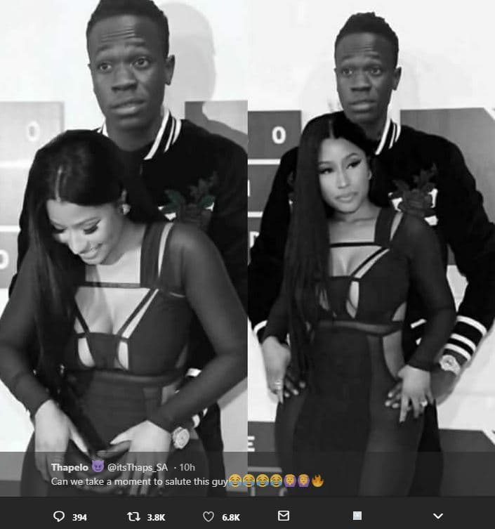 Thapelo itsthaps_sa 10h can we take moment to salute this guy 394 0 38k 6.8k