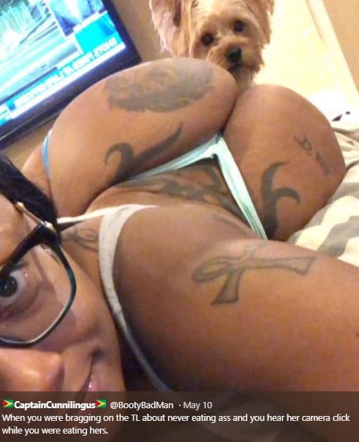 Captaincunnilingus bootybadman may 10 when you were bragging on the tl about nev