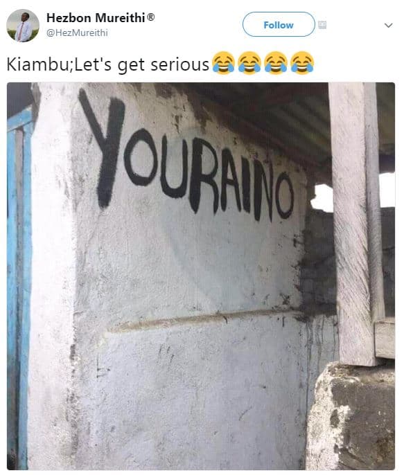 Hezbon mureithi hezmureithi follow kiambulet's get serious yourho