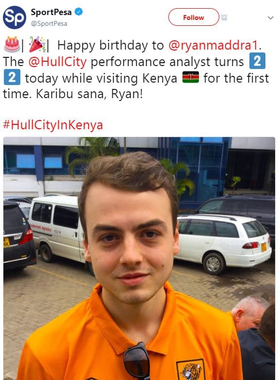 6p sportpesa sportpesa follow happy birthday to ryanmaddra1 . the hullcity perfo