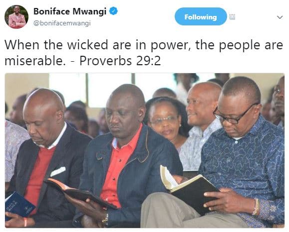 Boniface mwangi bonifacemwangi following when the wicked are in power, the peopl