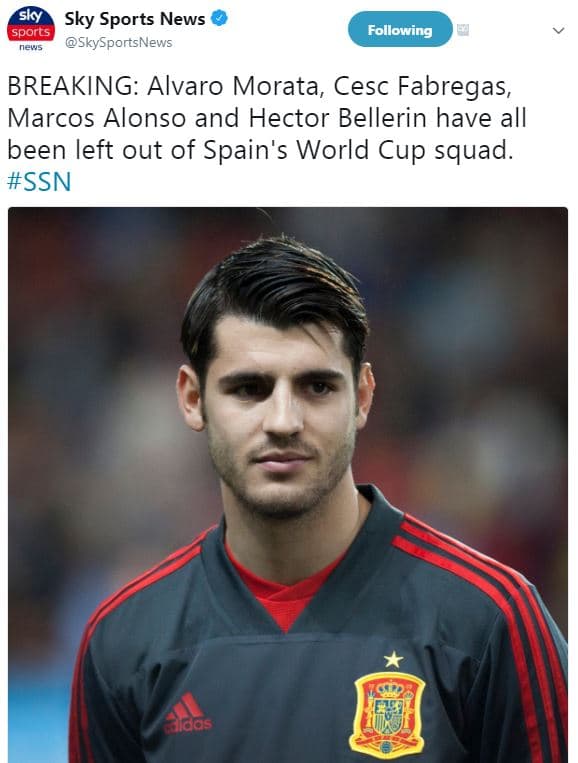 Sky sky sports news sports n2is skysportsnews following breaking alvaro morata c