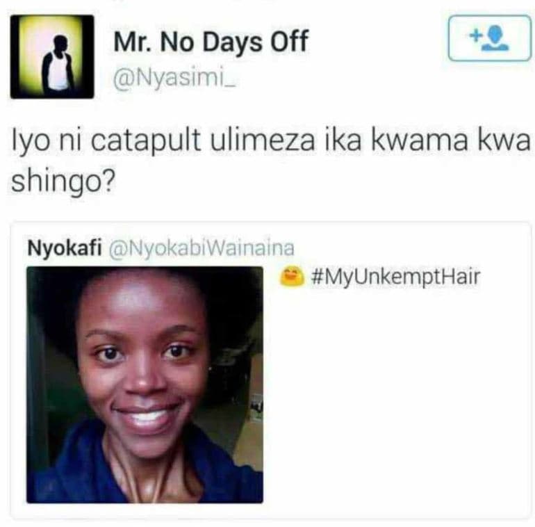 Mr. no days off nyasimi _ iyo ni catapult ulimeza ika kwama kwa shingo? nyokafi