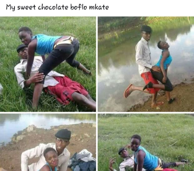 My sweet chocolate boflo mkate