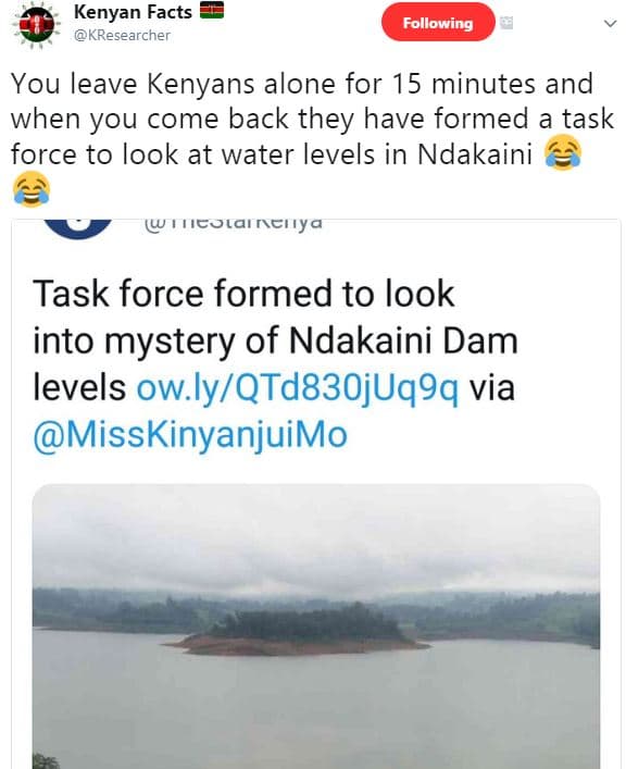 Kenyan facts kresearcher following you leave kenyans alone for 15 minutes and wh