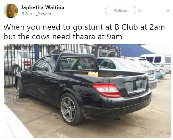 Japhetha waitina currie_powder follow when you need to g0 stunt at b club at 2am
