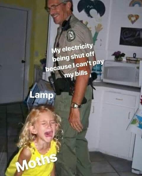 My 'electricity shut 'off being can tpay because my bills lamp mouns