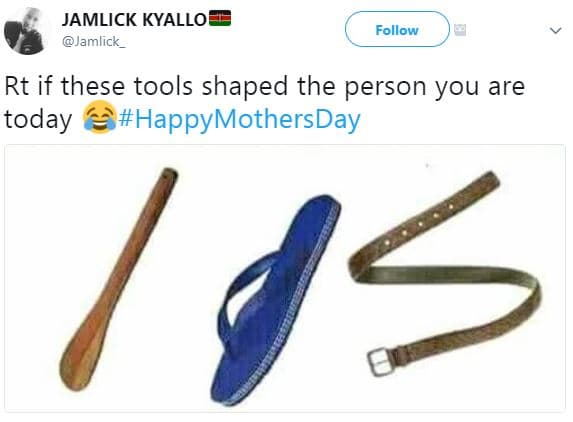 Jamlick kyallo jamlick _ follow rt if these tools shaped the person you are toda