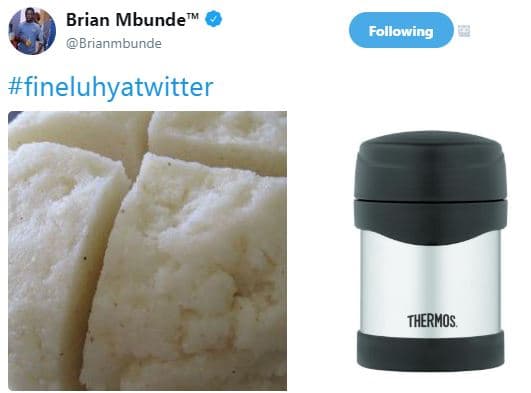 Brian mbunde brianmbunde following fineluhyatwitter thermos