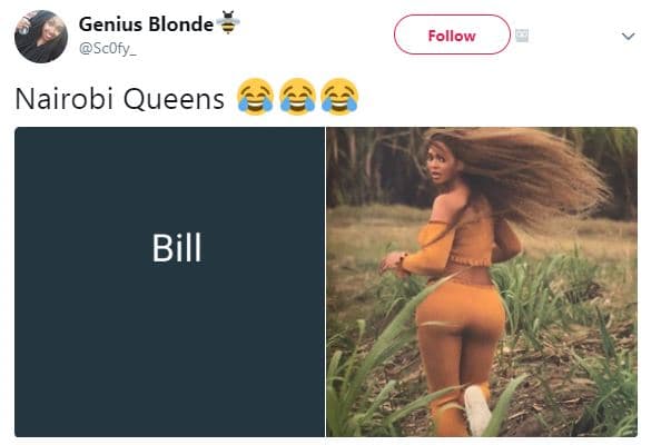 Genius blonde scofy _ follow nairobi queens bill