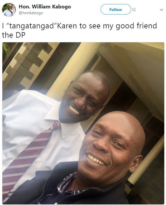 Hon. william kabogo honkabogo follow tangatangadkaren to see my good friend the