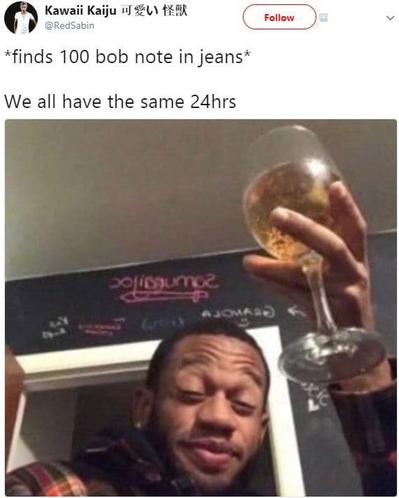 Kawaii kaiju nj v txak redsabin follow finds 100 bob note in jeans we all have t