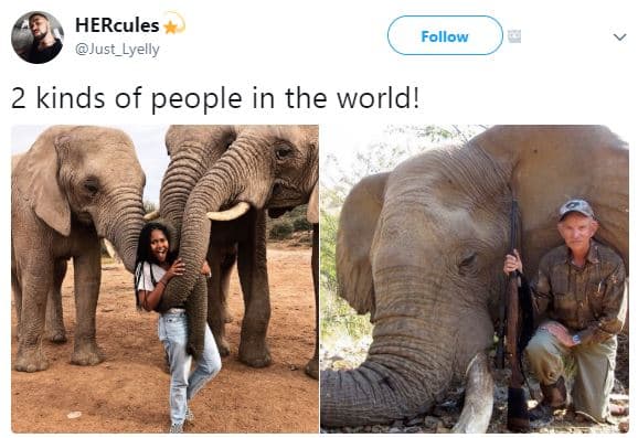 Hercules just_lyelly follow 2 kinds of people in the world!