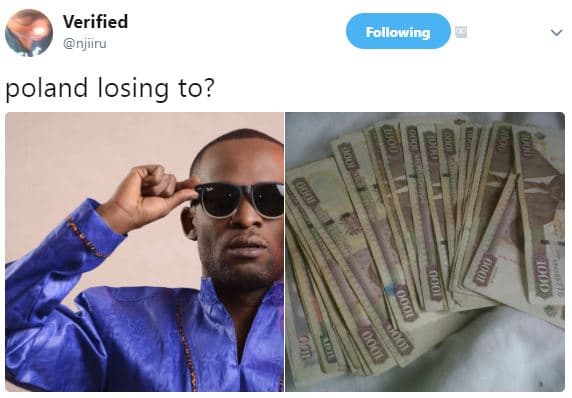 Verified njiiru following poland losing to?