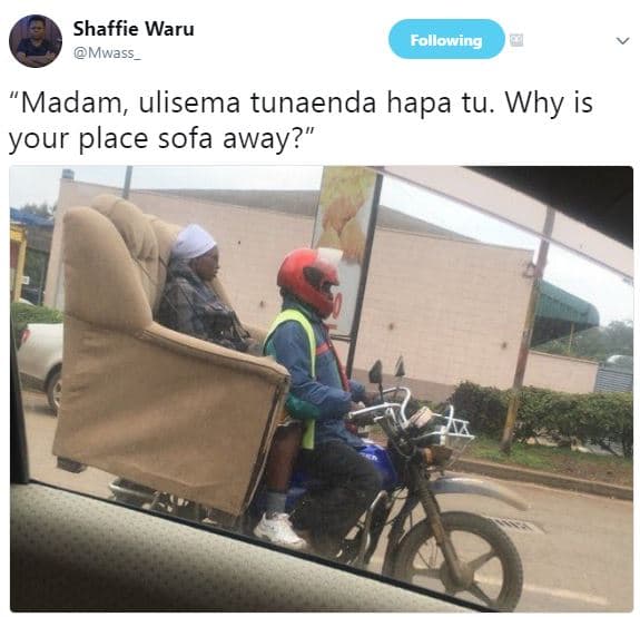 Shaffie waru mwass following 'madam ulisema tunaenda hapa tu why is your place s