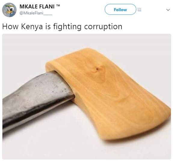 Mkale flani mkaleflani_ follow how kenya is fighting corruption