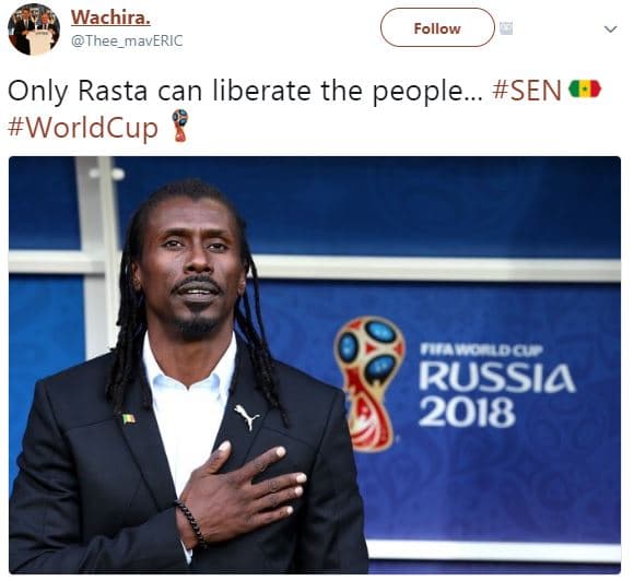 Wachira thee_maveric follow only rasta can liberate the people. sen worldcup da