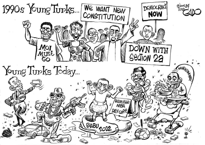 1990s ycung tupks we want nw consti tution demrad now 84o moi musł go young tupk